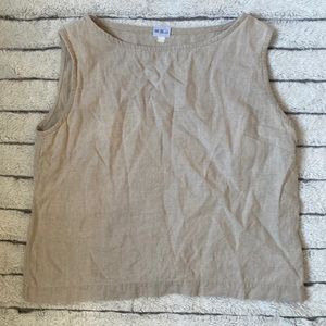LinenFox sleeveless top